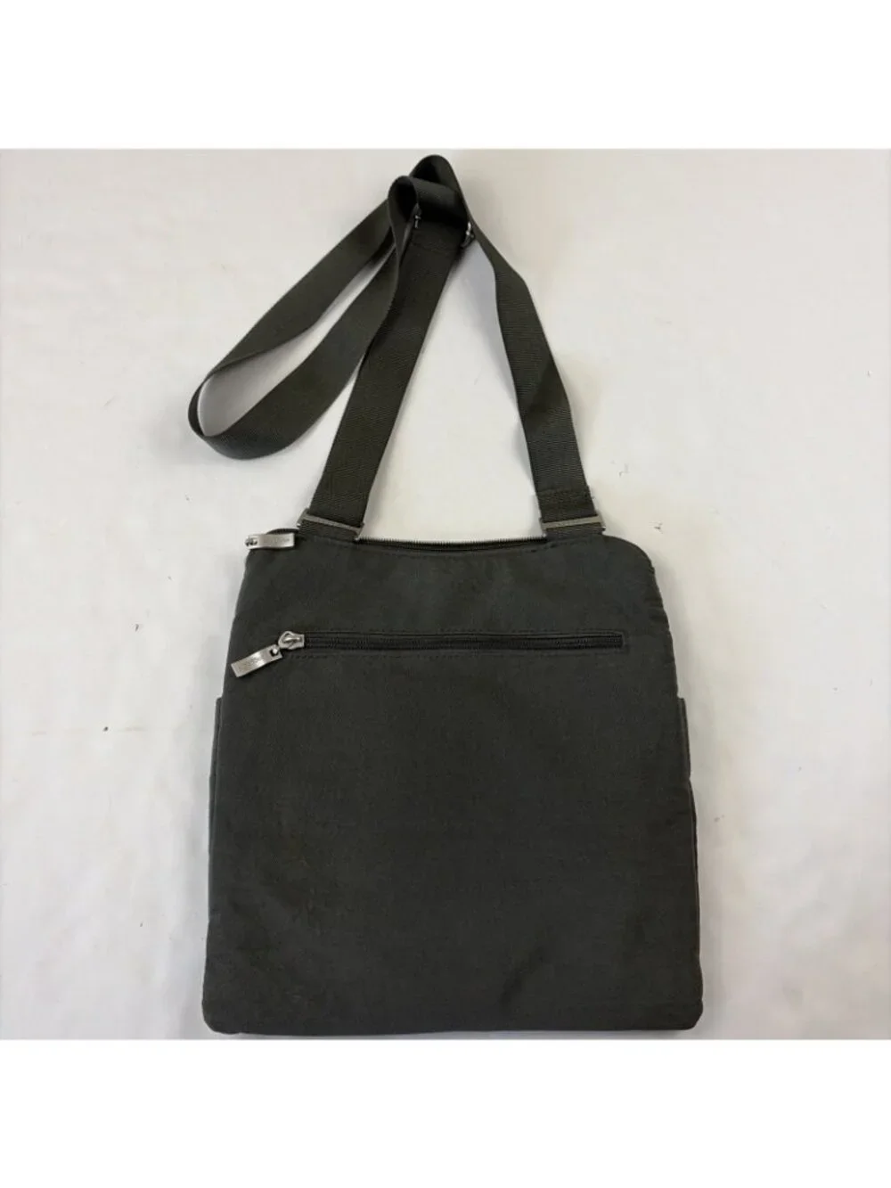 Baggallini Horizon Crossbody Lightweight Water-Resistant Travel Dark Gray Bag